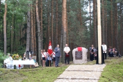 Poświęcenie krzyża Sierakowiec