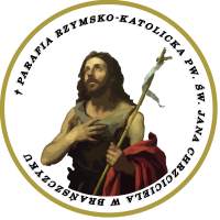 Parafia Brańszczyk logo biale tlo